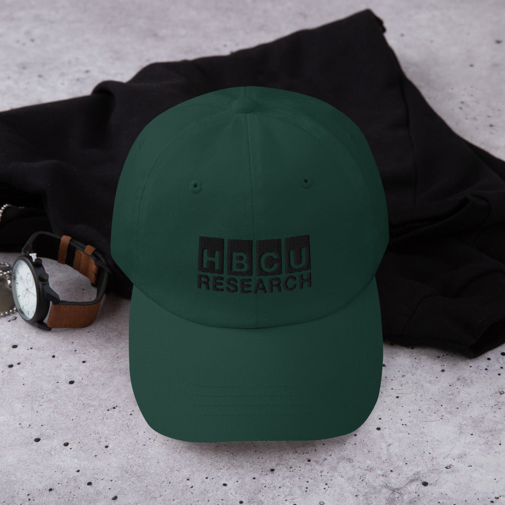Baseball Cap with Black Logo