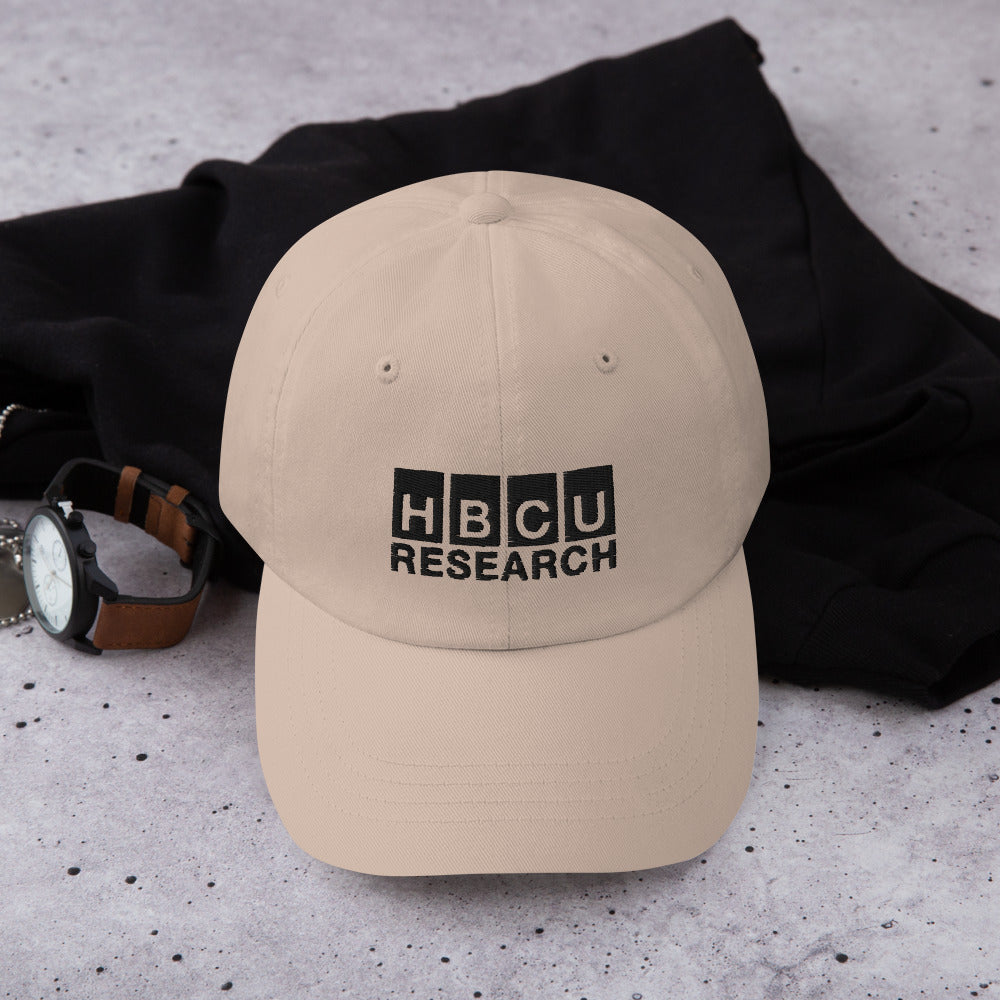 Baseball Cap with Black Logo