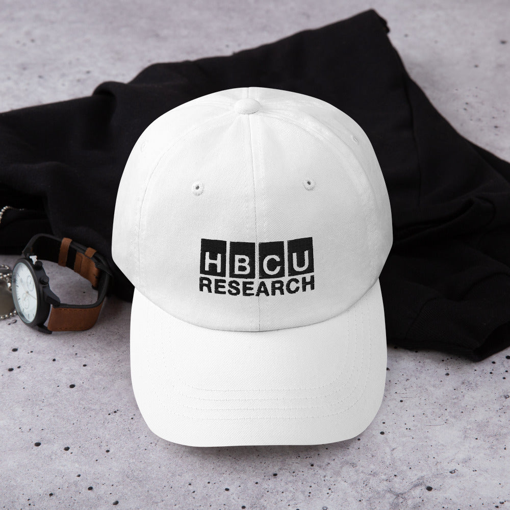 Baseball Cap with Black Logo