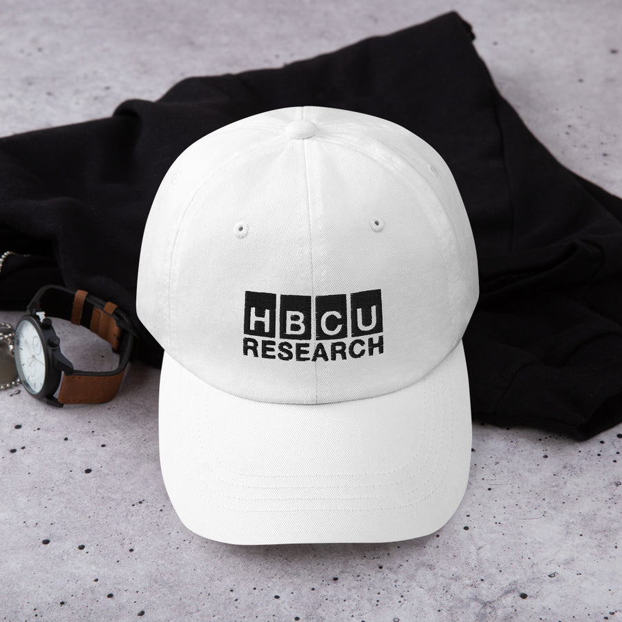 Baseball Cap with Black Logo
